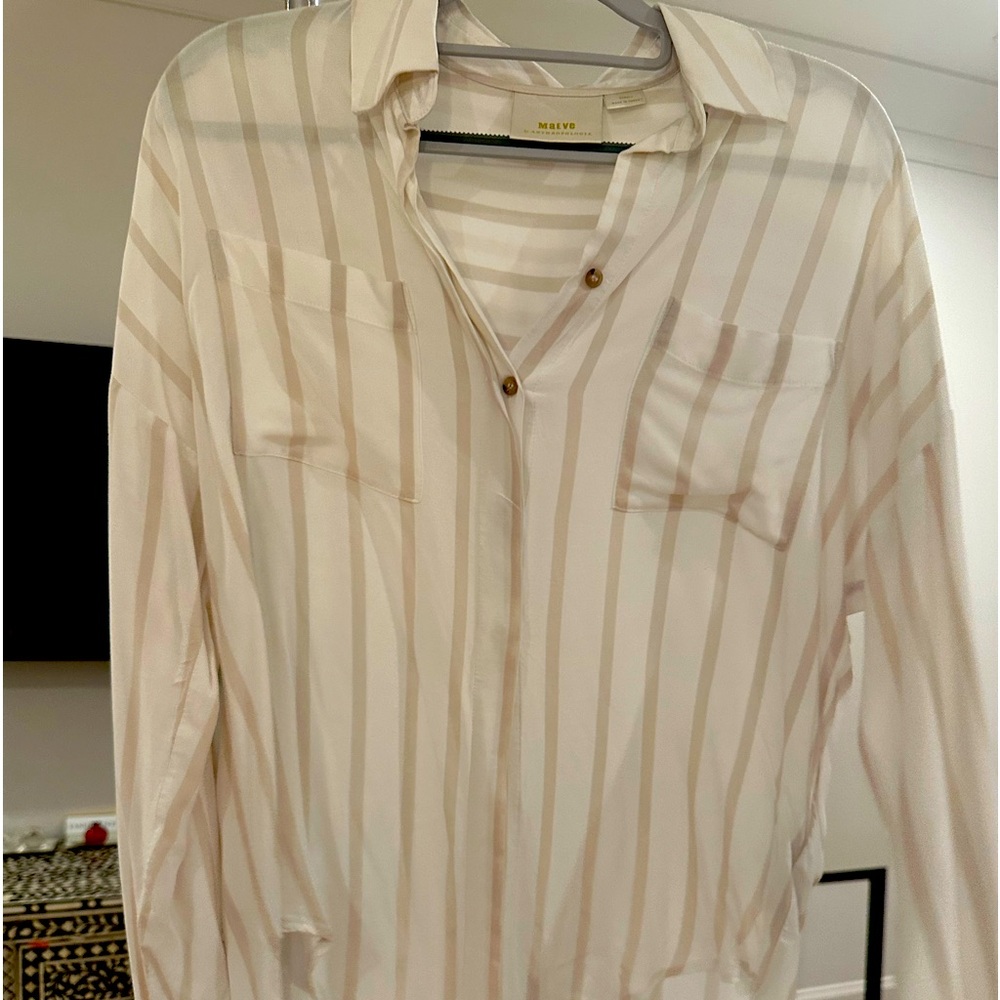 Anthro blouse
